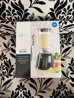 Blender and microwave