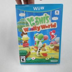 Yoshi's Woolly World Nintendo Wii U Game  Mint Disc!