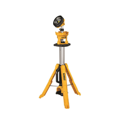 DEWALT DCL079B 20V MAX 3000 Lumen Adjustable LED Tripod Light