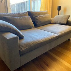 West Elm Harmony Deep Sofa 82W x 47D