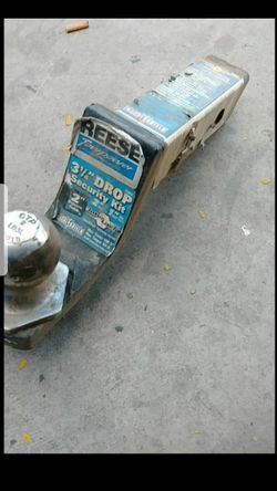 3.25" drop down w/ 2" ball
