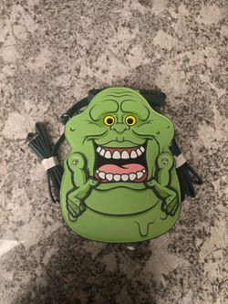 Loungefly Ghostbusters Slimer Convertible Mini Backpack