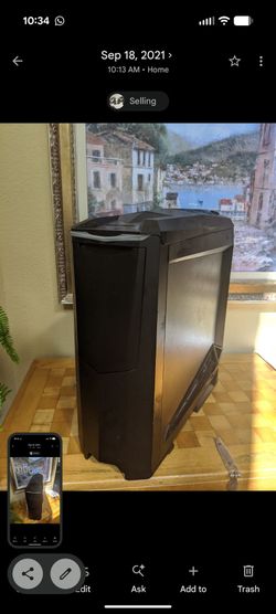 Large computer tower case
