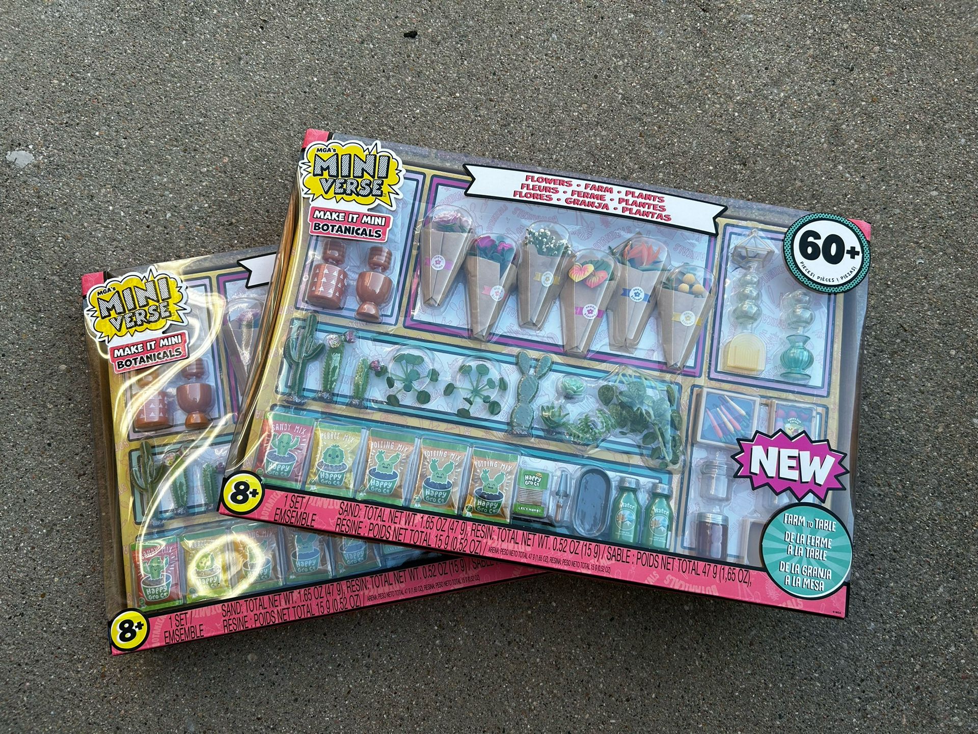 2 Brand New Mini Verse Botanical Sets