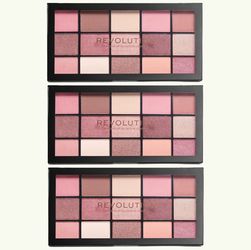 3 Of Makeup Revolution Reloaded Eyeshadow Palette - 0.52oz - PROACTIVE