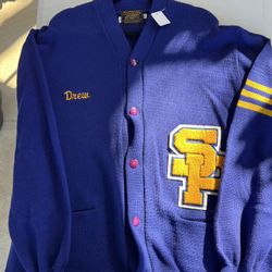 Vintage 1970s Skookum Letterman Jacket