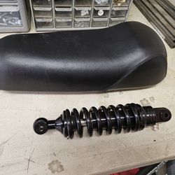 Ebike Seat And Rear Shock From Ariel Rider