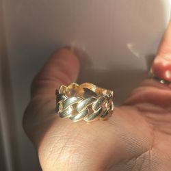 Cuban Ring Size 10