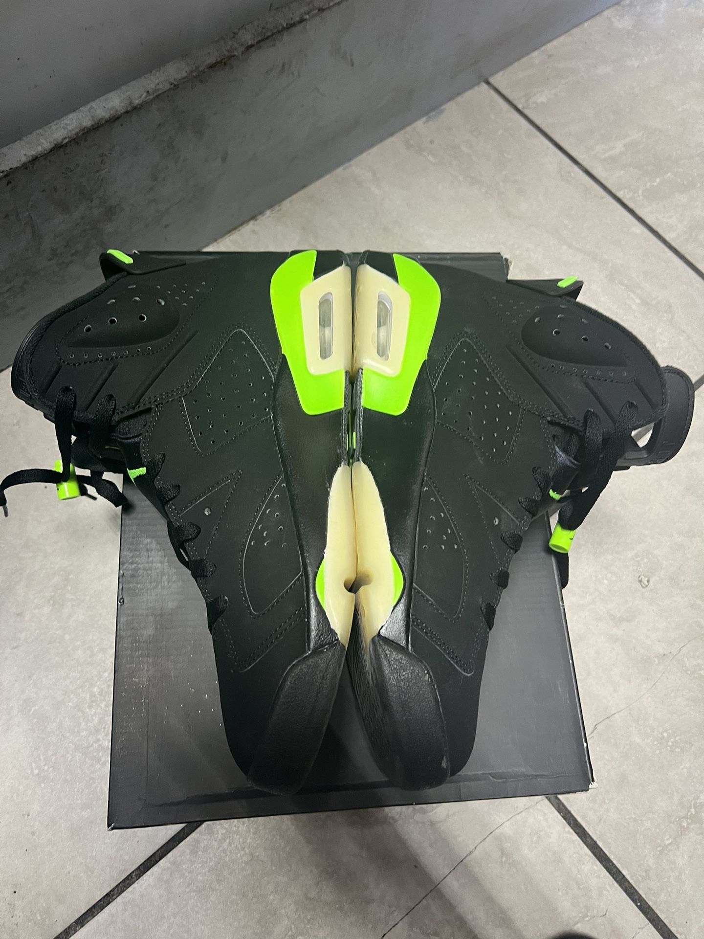 jordan 6 eletric green