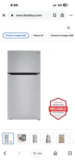 LG full size fridge