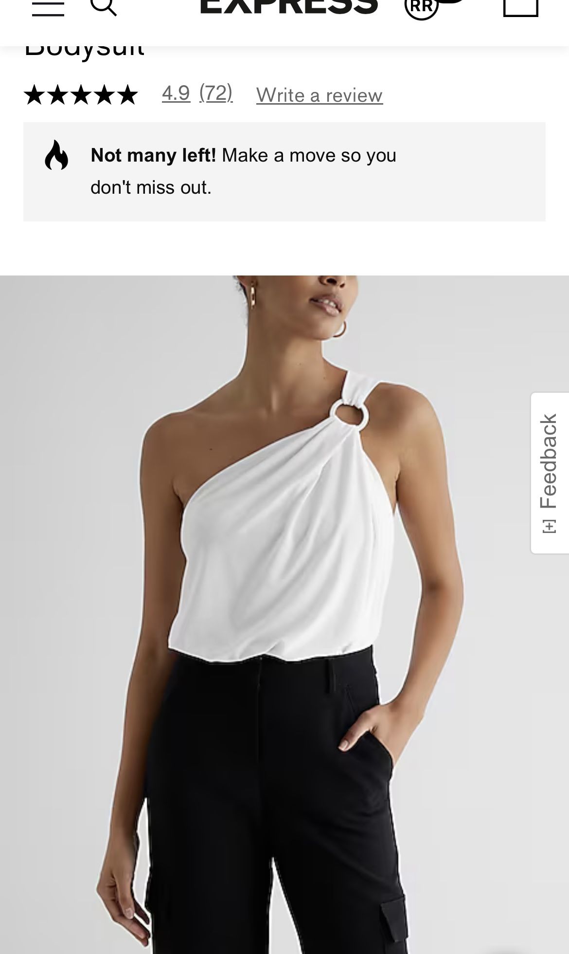 One Shoulder Body Suit