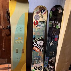 3 Snowboard Lot 