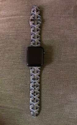 LOUIS VUITTON, GUCCI, BURBERRY, and MCM AUTHENTIC CUSTOM APPLE WATCH BANDS  for Sale in Corona, CA - OfferUp