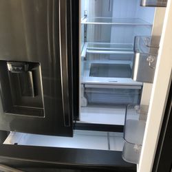 Samsung French Door Refrigerator Black Steel 