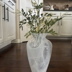 Very Nice Heavyweight Glass Vase