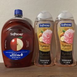 Softsoap Body Wash Hand Soap Bundle