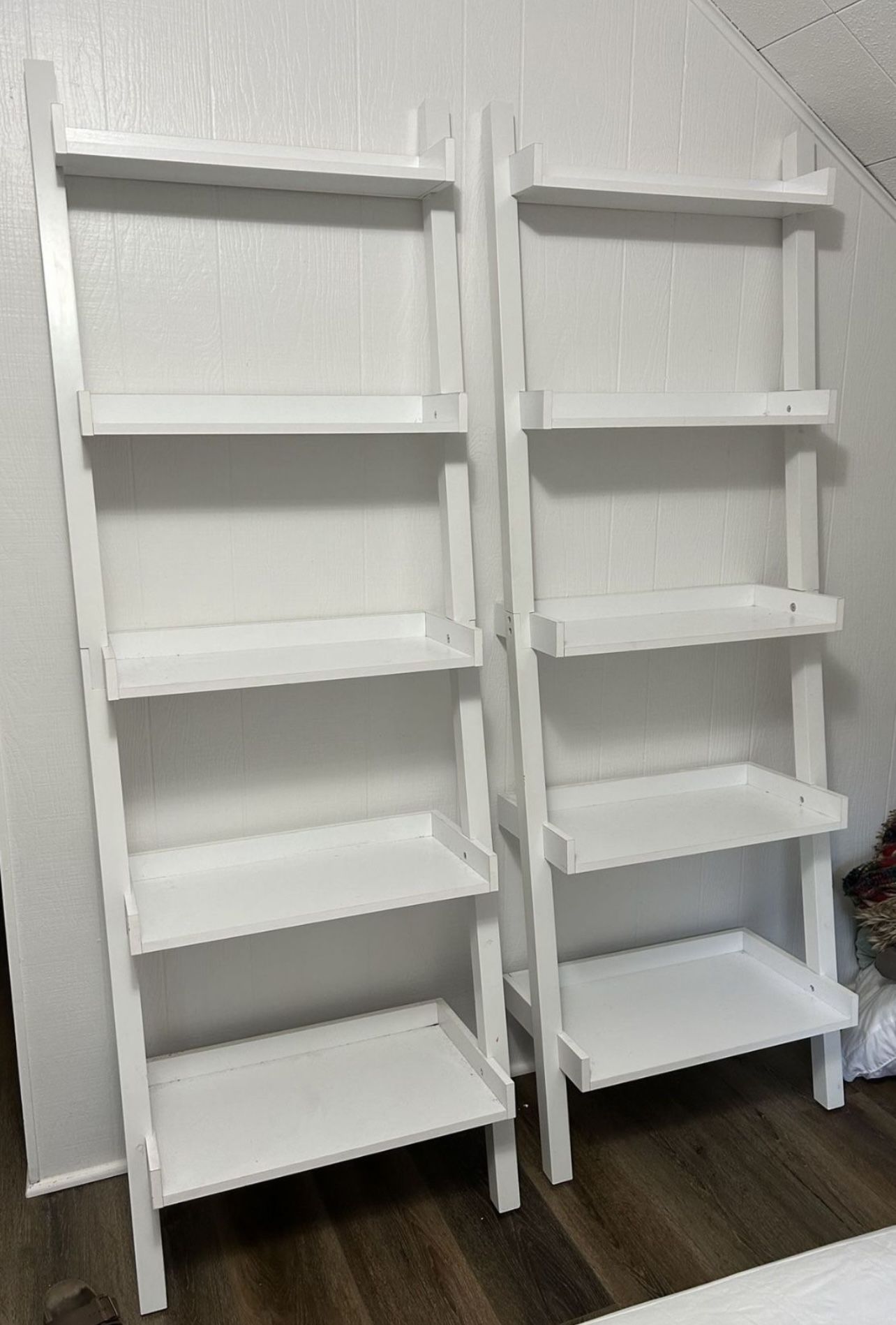 Leaning Bookshelves - Set Of 2