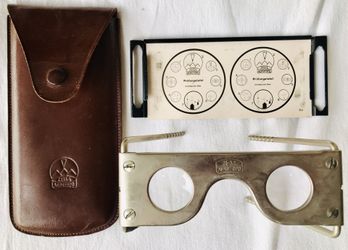 Antique Glasses 3 – D with Case
