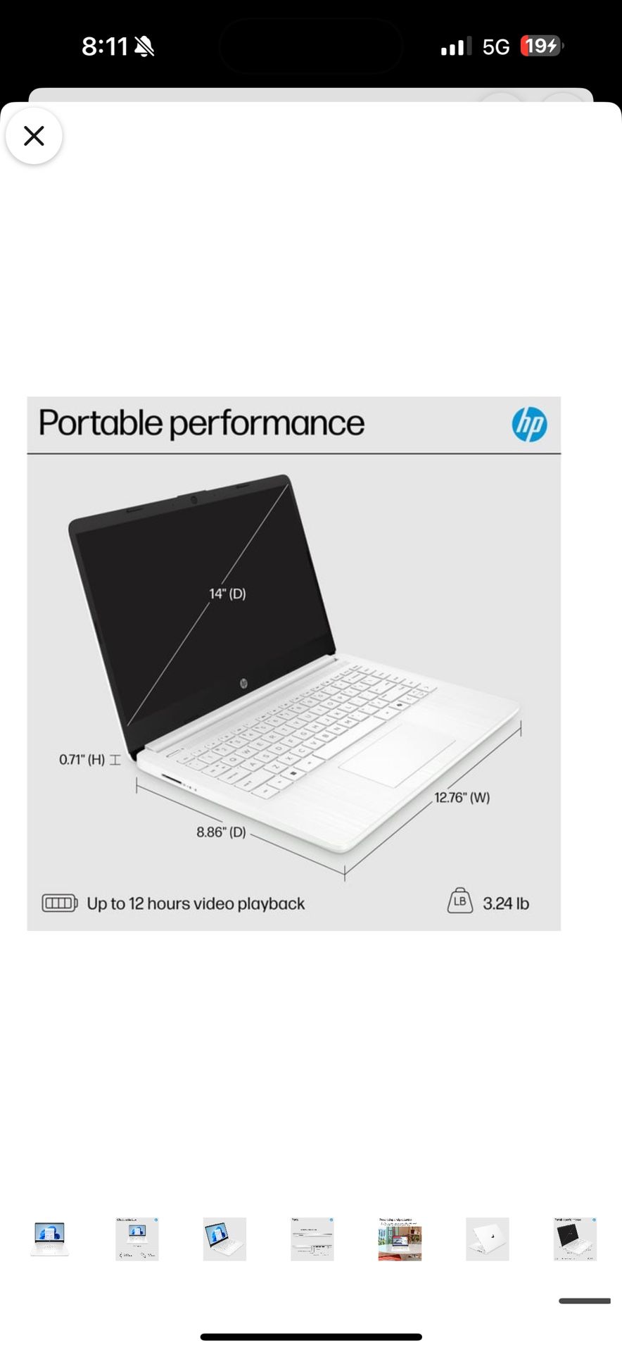 2023 New HP Laptop