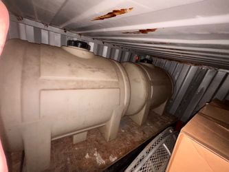 Horizontal Water Storage Tanks – Set of 2 - 200 Gallons