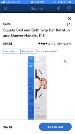 Bed And Bath Grip Bar quick Handle