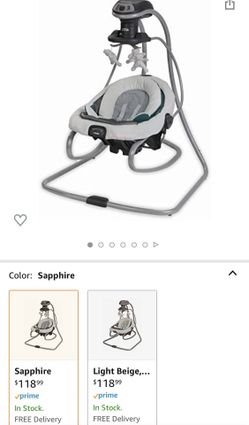Graco DuetSoothe Swing and Rocker