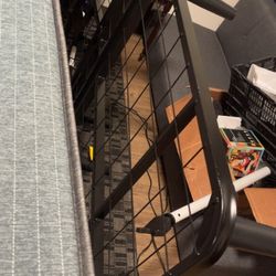 Electric Bed Frame With Bed