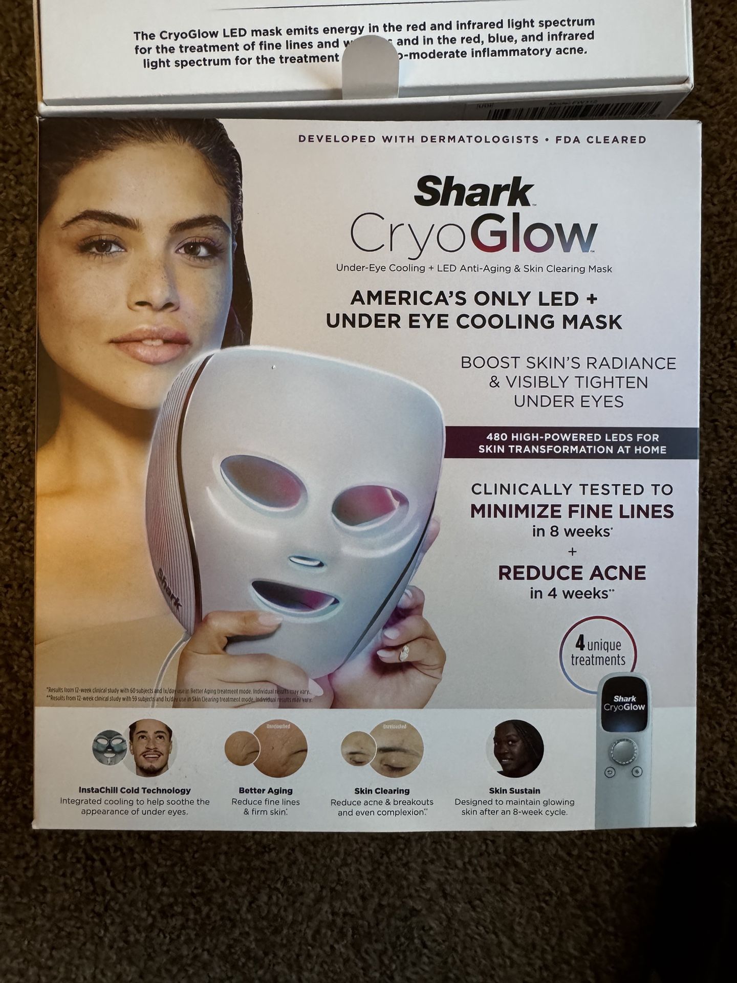 Shark CryoGlow LED Face Mask
