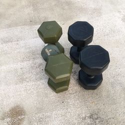Dumbells Lot Of 5!