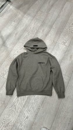 Dark oatmeal essentials hoodie