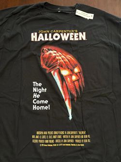 Halloween Movie OG Movie Credits Logo T-Shirt 3XL Brand New!