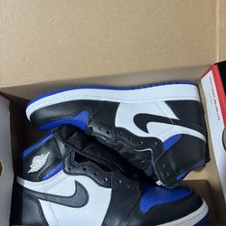 Jordan 1 High OG Royal Toe - Size 6Y (Womens 7.5)  
