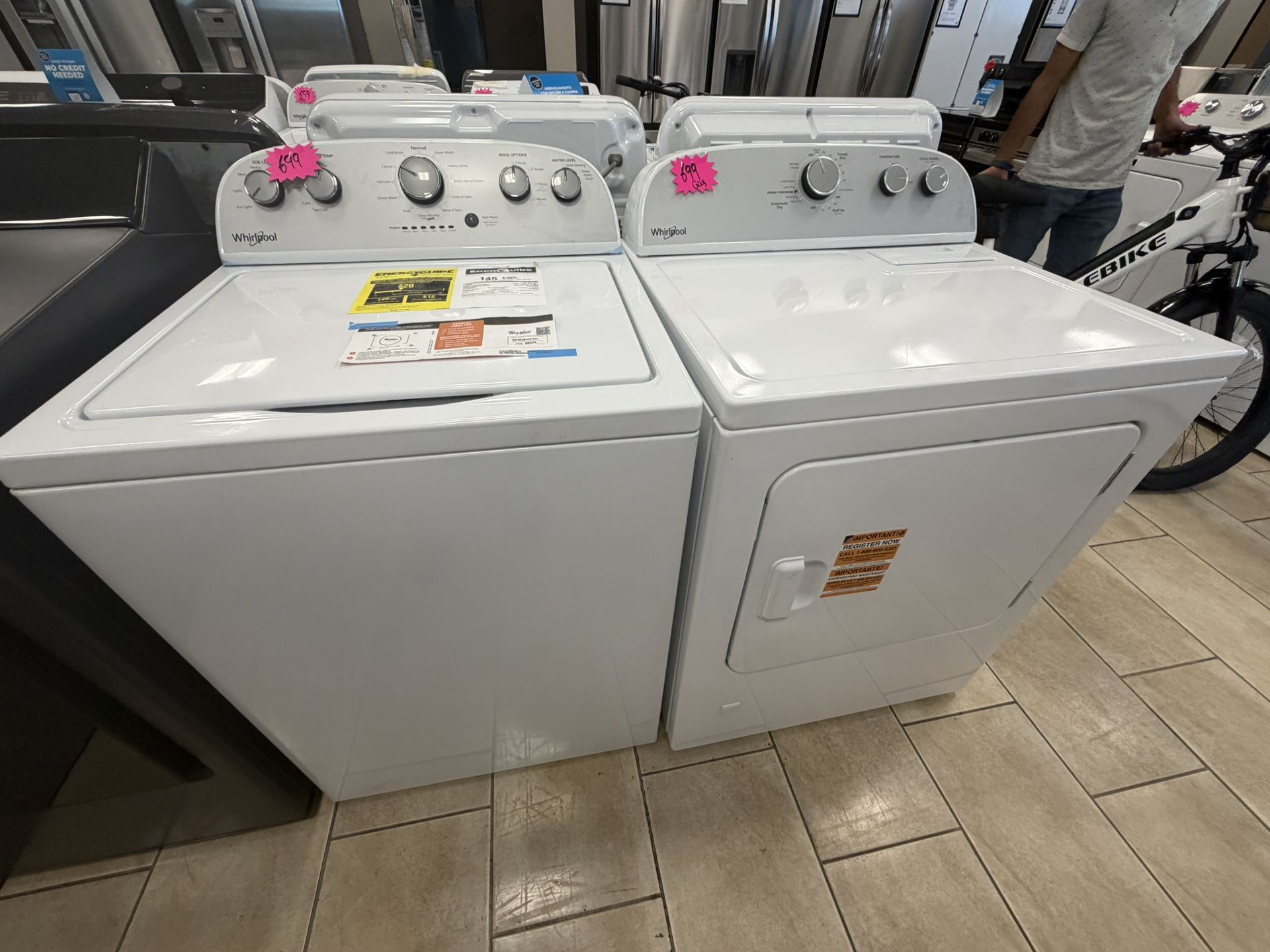 Whirlpool Washer And Gas Dryer