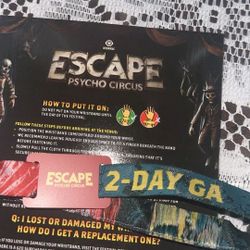 Escape 2 Day Ga Wrist band