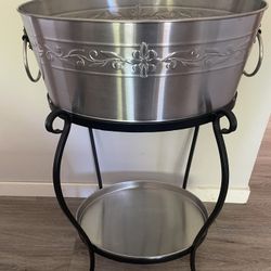 Stainless Steel Beverage Tub Set