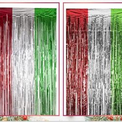 Foil Fringe Curtain Backdrop