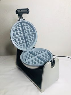 Oster Belgian Flip Waffle Maker (Stainless Steel) - Works Perfect!