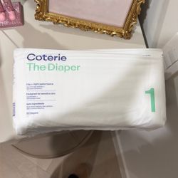 Coterie Diapers Size 1 (33 Diapers)