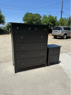 Dresser and Nightstand