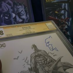 Batman Number 48 Signed And Sketch By Frank Cho Can CGC 9.8 Comic Book