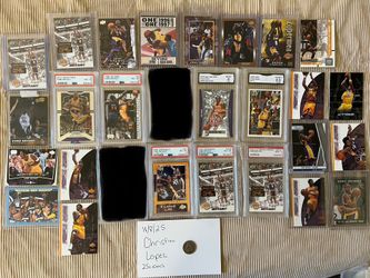 Kobe Bryant PSA And Raw Basketball Card Lot