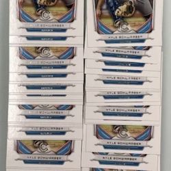 LOT OF 60 KYLE SCHWARBER 2014 BOWMAN ROOKIE RC BASEBALL CARDS