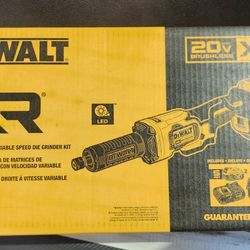Dewalt 
20V MAX Brushless Die Grinder with (2) 5.0 Ah Batteries & Charger (New)