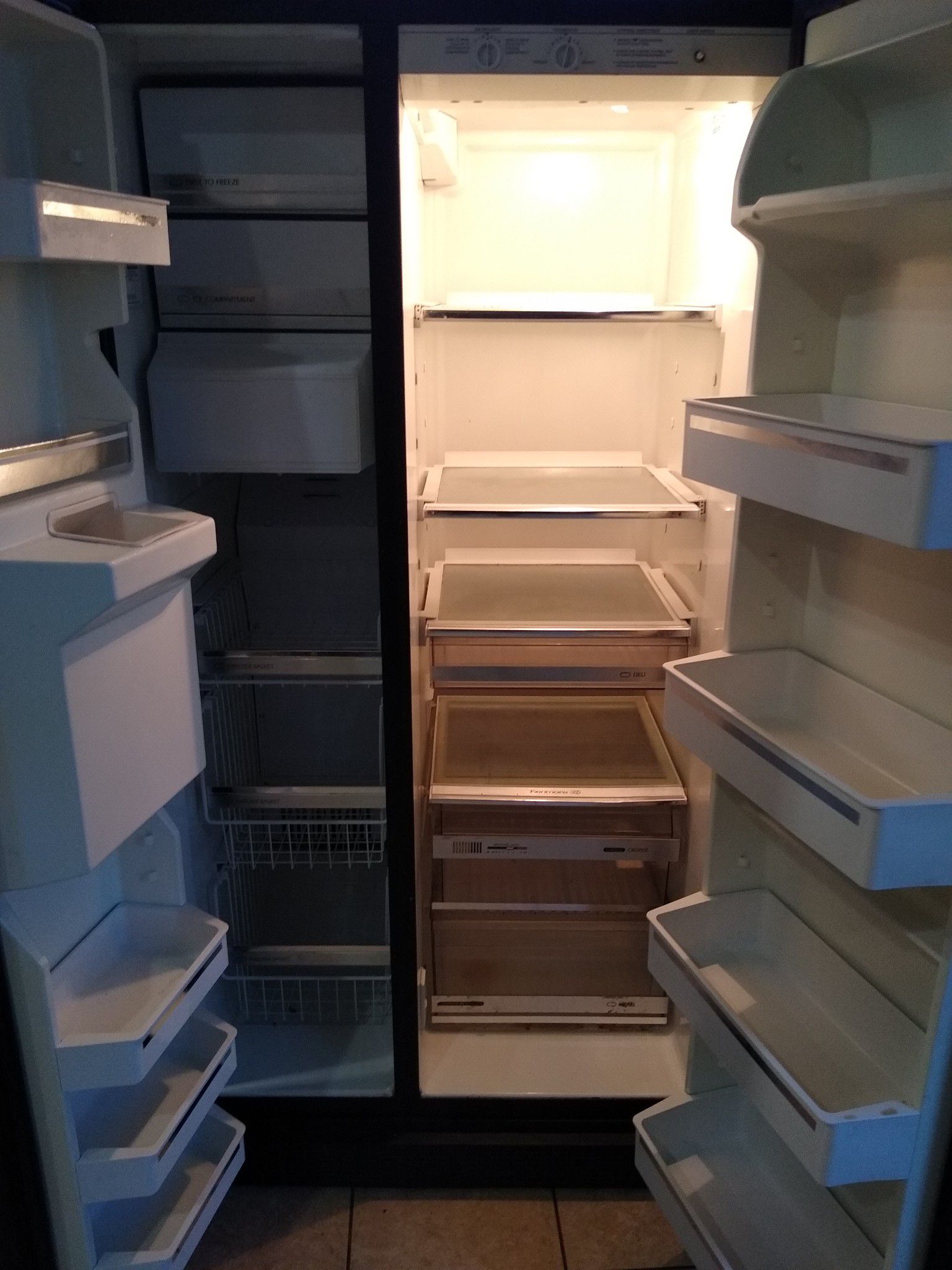 Kenmore double-door refrigerator