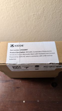 Kidde Smoke and Carbon Monoxide Detector