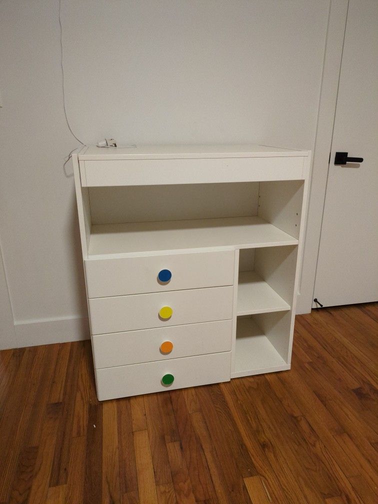 White Drawers - Closet - Changing Table