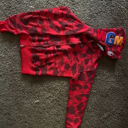 Red Bape hoodie 