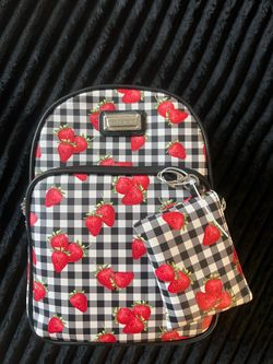 Brand new Strawberry backpack