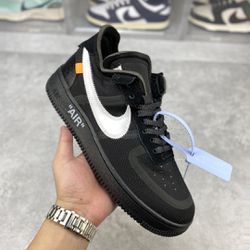 Nike Air Force 1 Low Off White Black White 33 