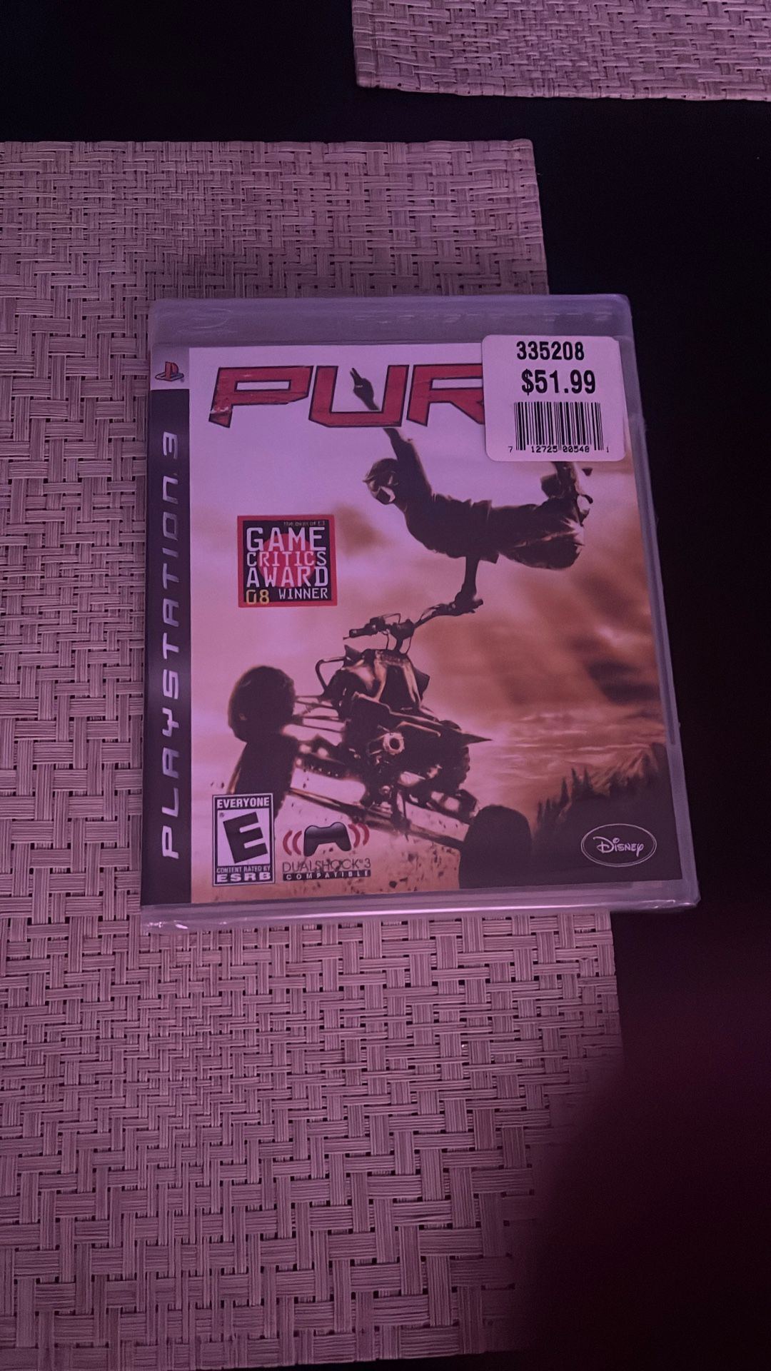 Pure ps3 game playstation 3 factory sealed